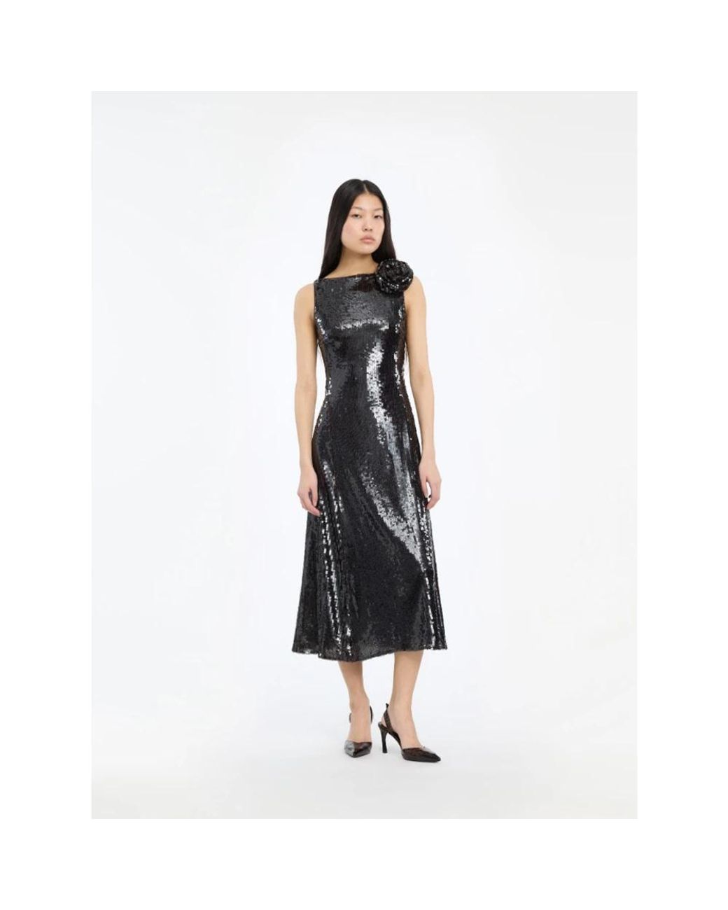 ROTATE BIRGER CHRISTENSEN Black Party Dresses