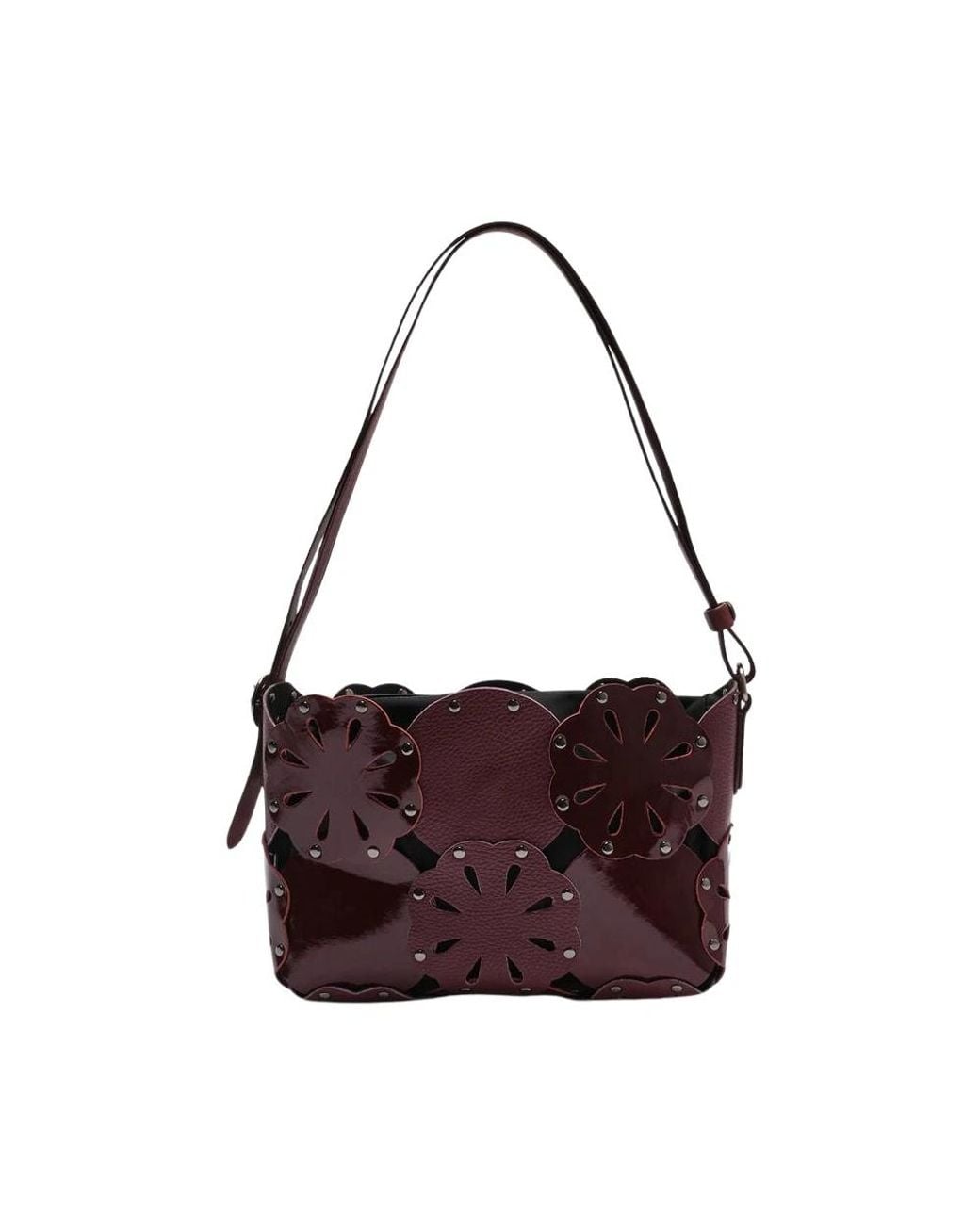 Maliparmi Purple Shoulder Bags