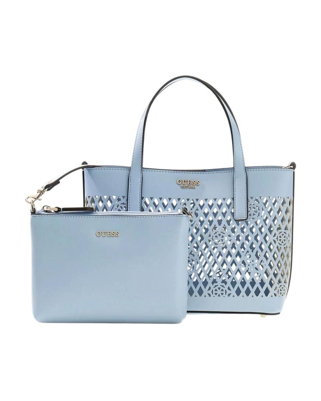 Guess Blue Shopping Bags
