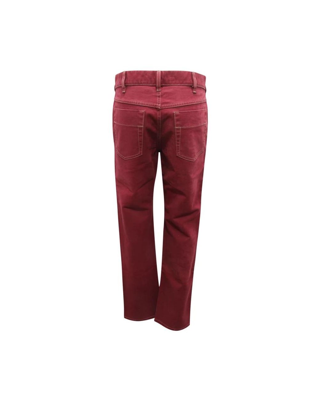 Incotex Red Chinos for men