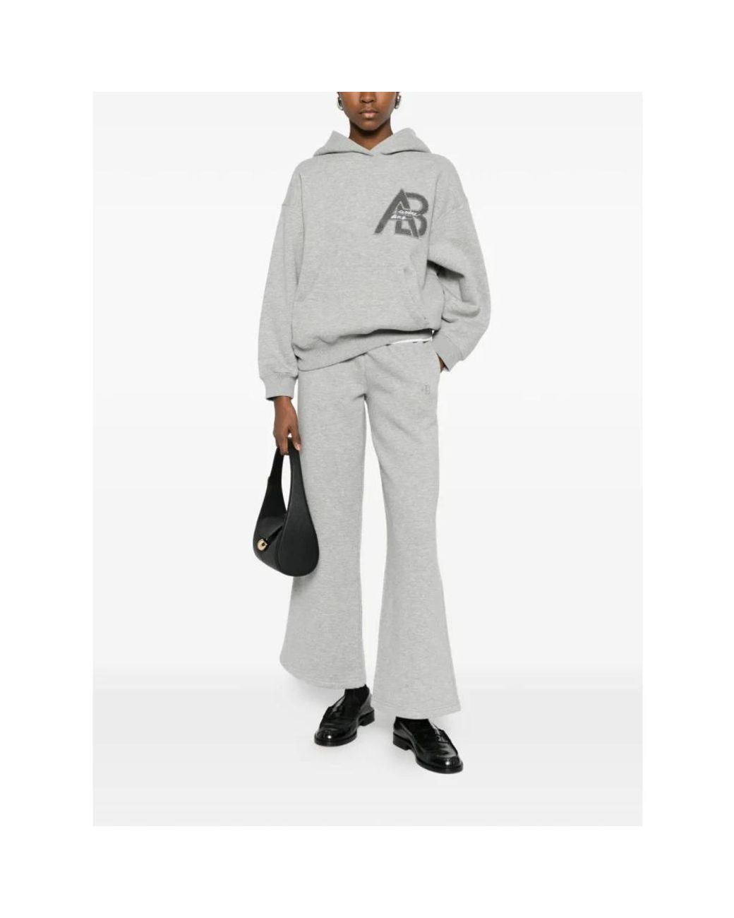 Anine Bing Gray Hoodies