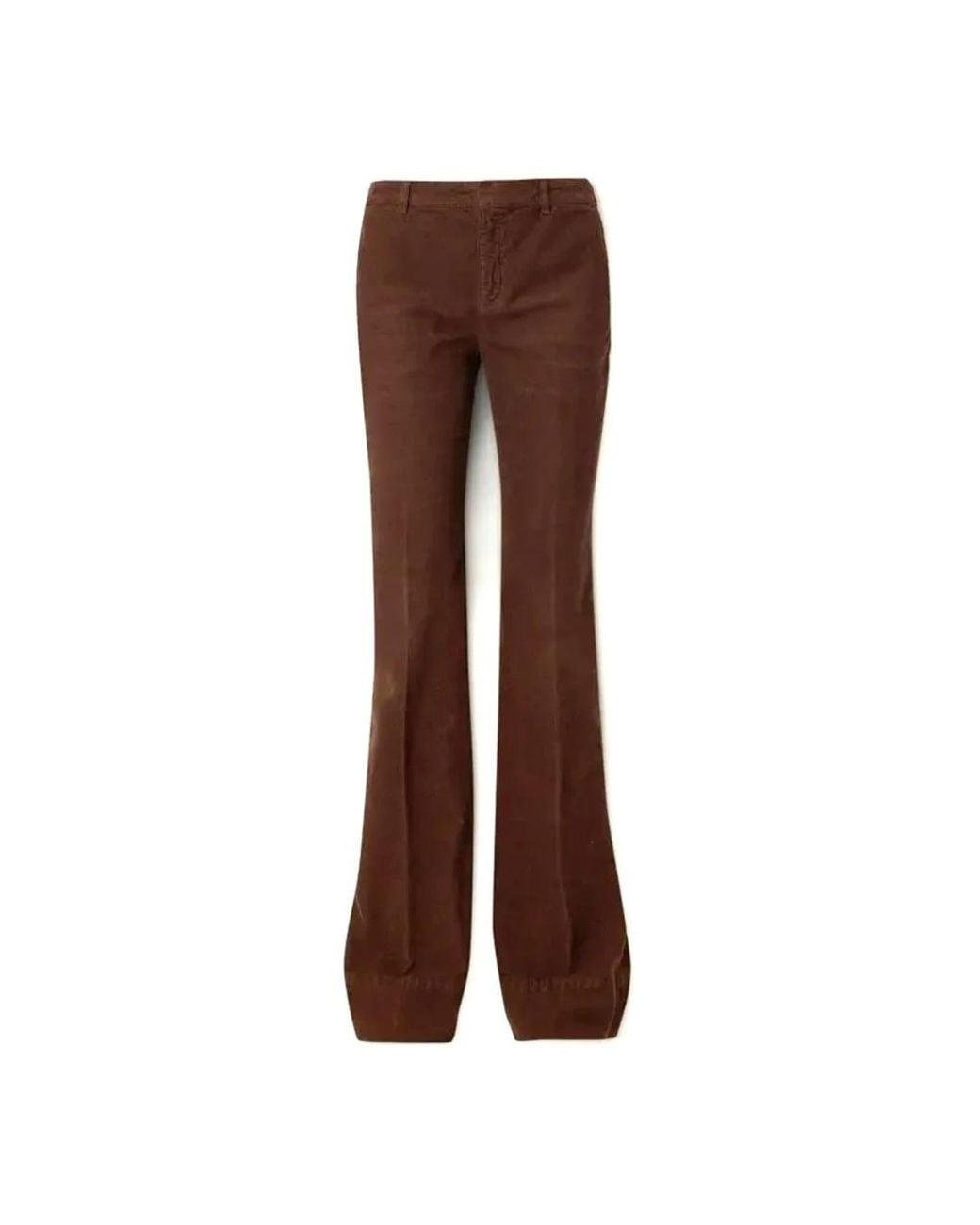 Saint Laurent Brown Wide Trousers