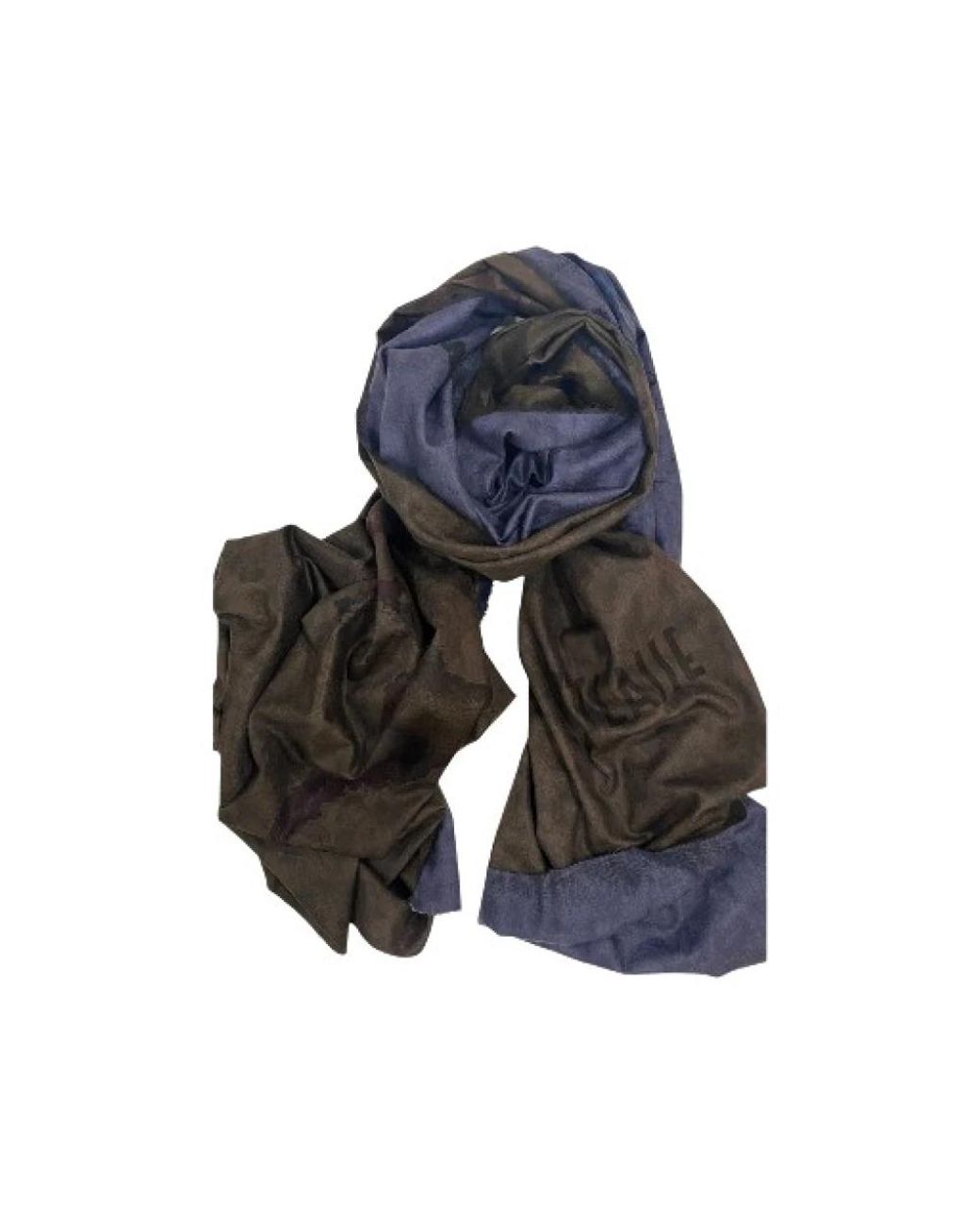 Alviero Martini 1A Classe Blue Winter Scarves
