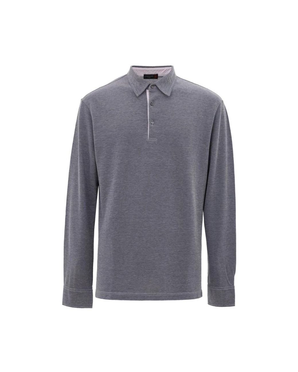 Corneliani Blue Polo Shirts for men