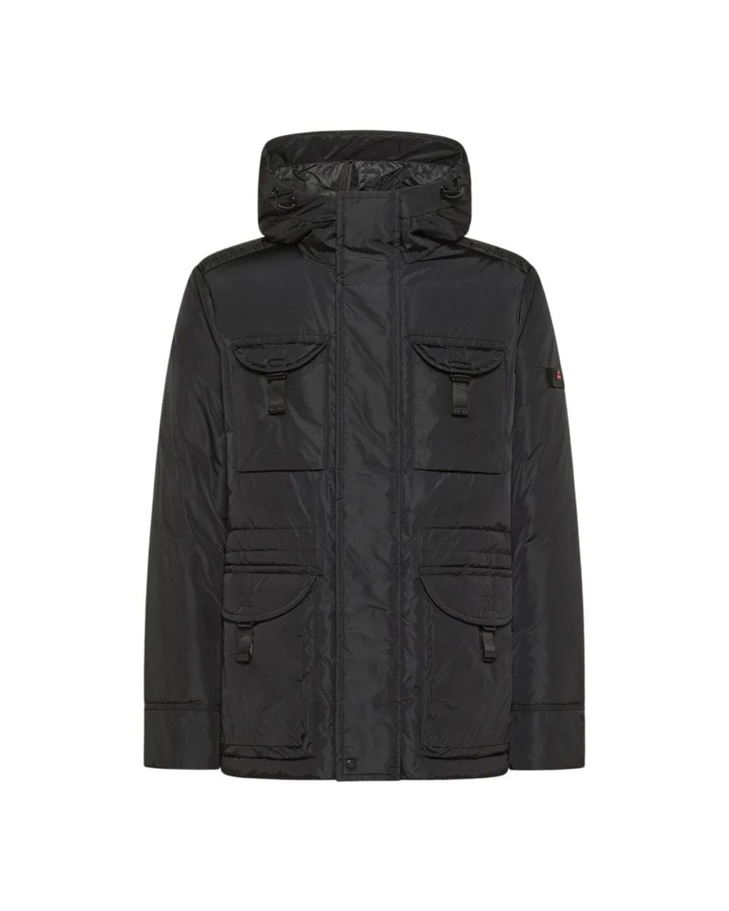 Peuterey Black Down Jackets for men