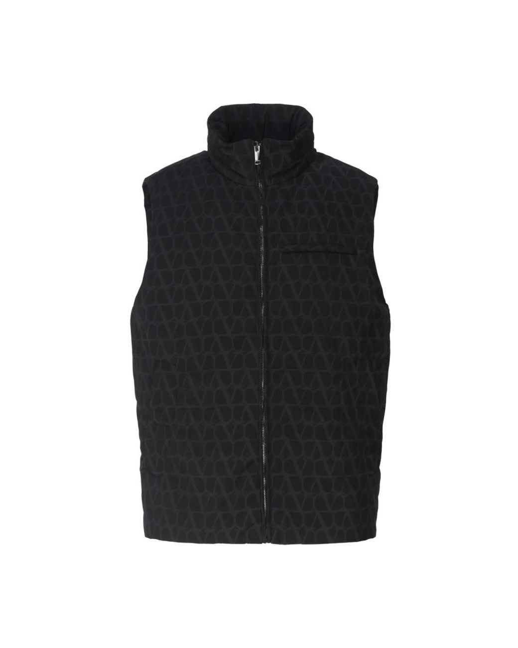 Valentino Garavani Black Waistcoats for men