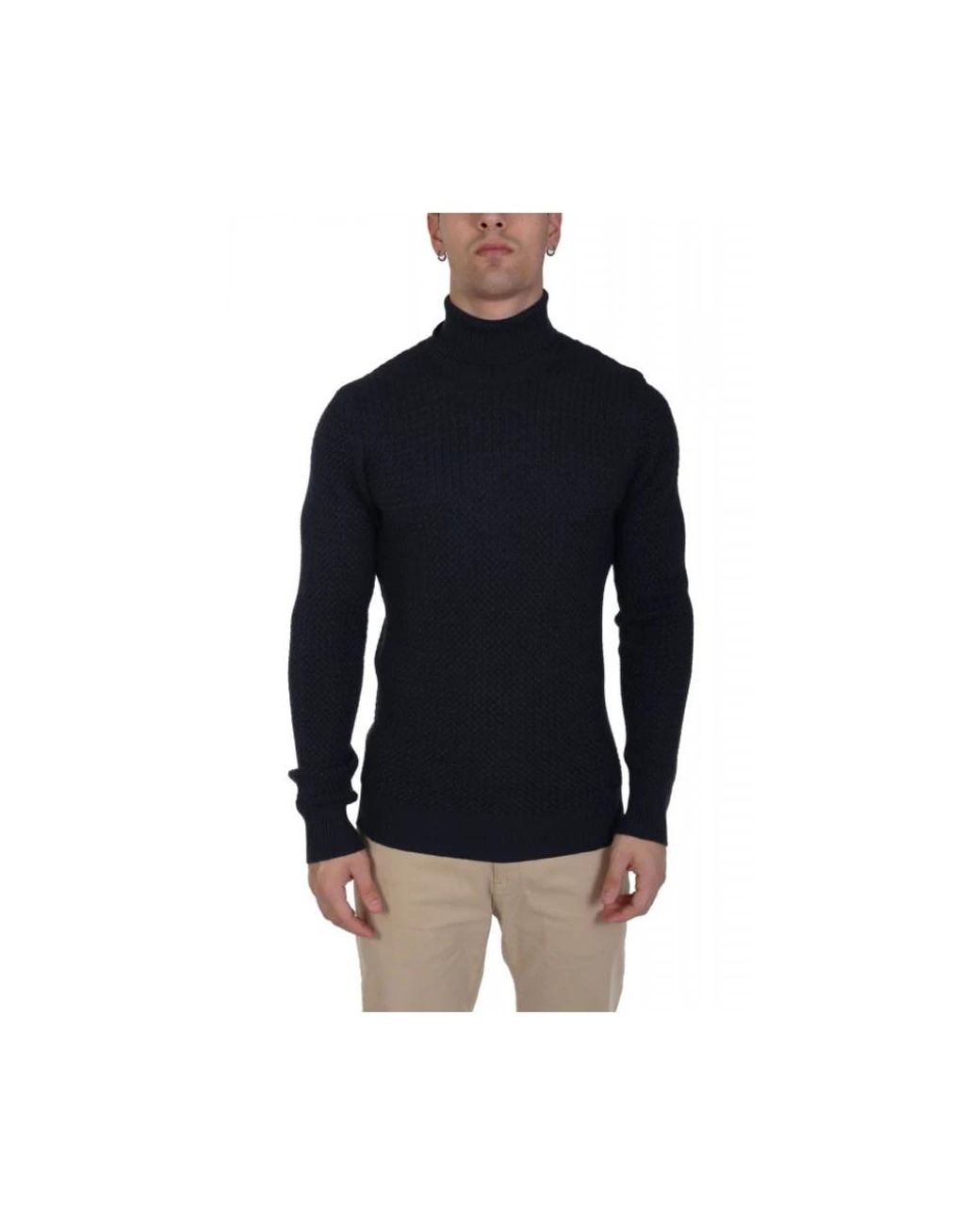Turtlenecks Gran Sasso de hombre de color Black
