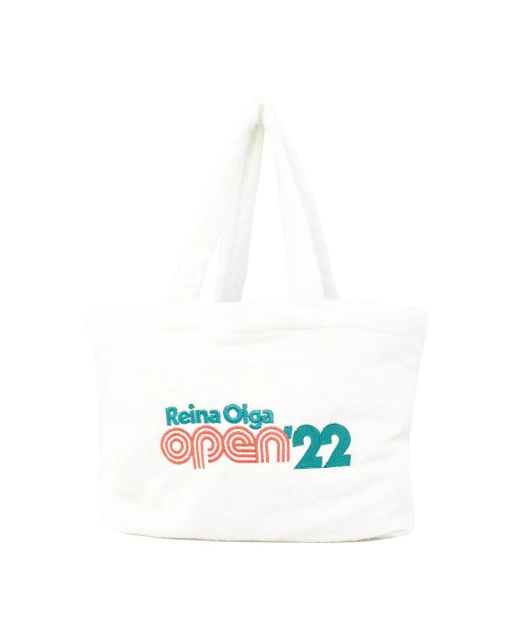 Reina Olga White Shopping Bags