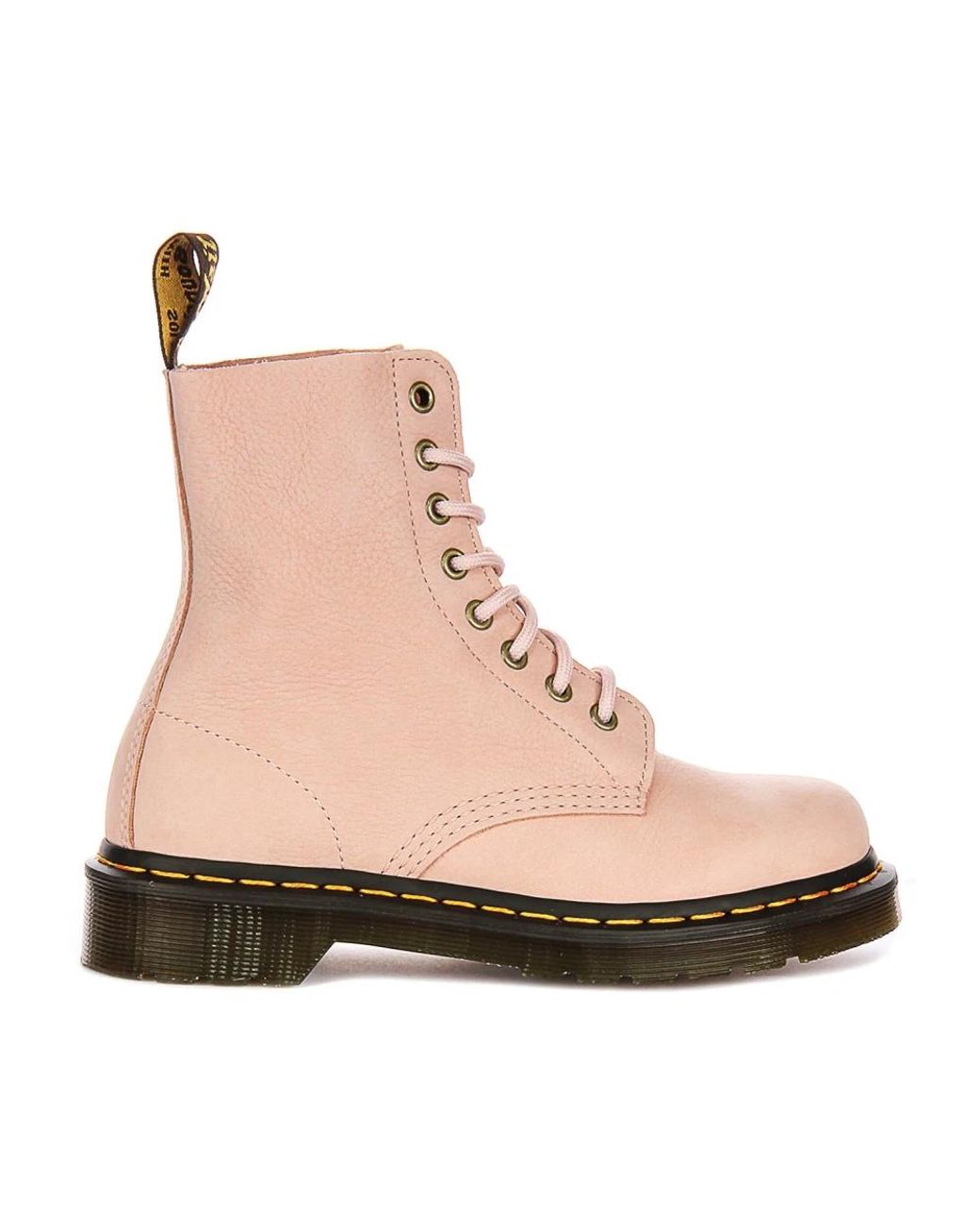 Dr. Martens Natural Lace-Up Boots