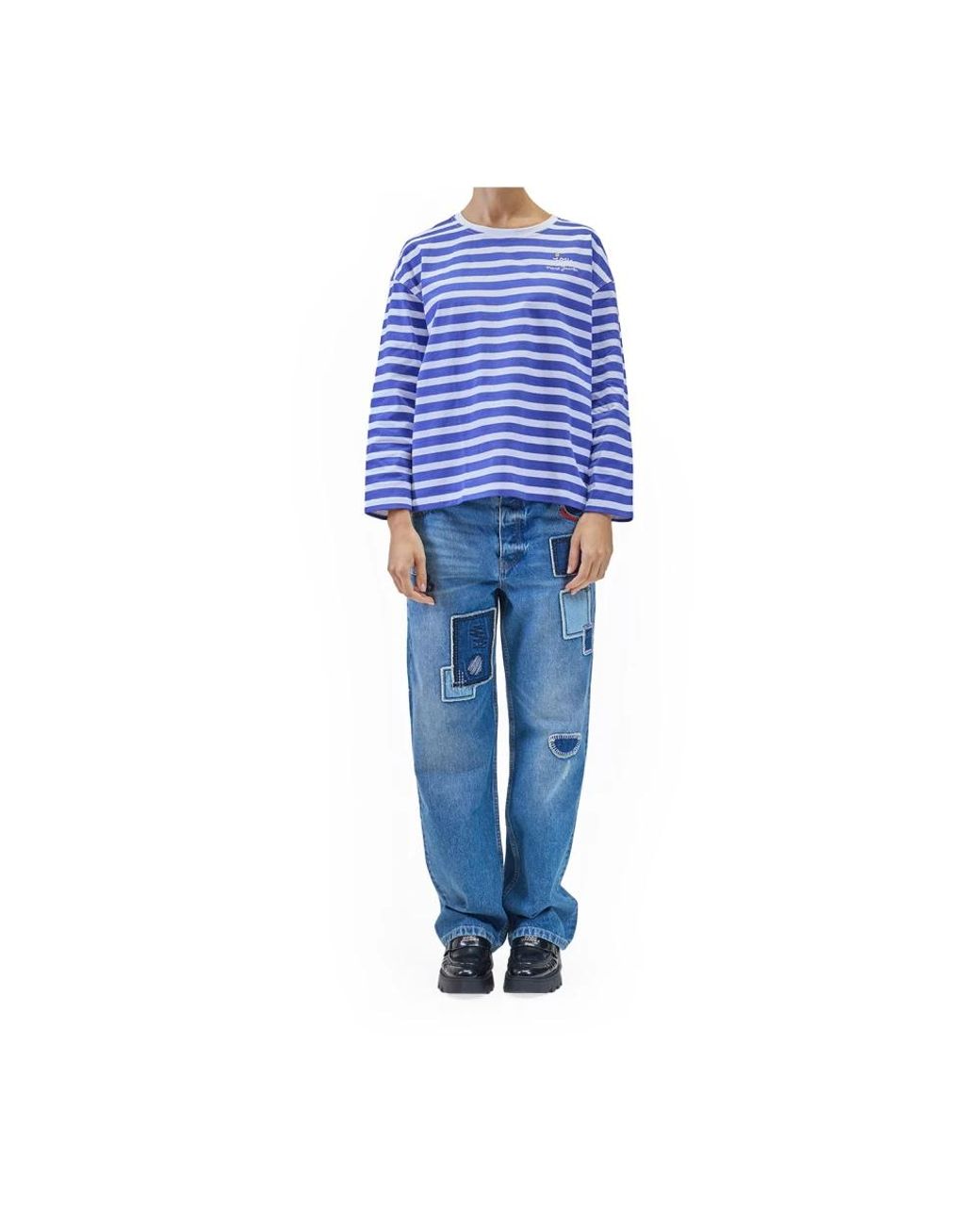 Marc Jacobs Blue Long Sleeve Tops