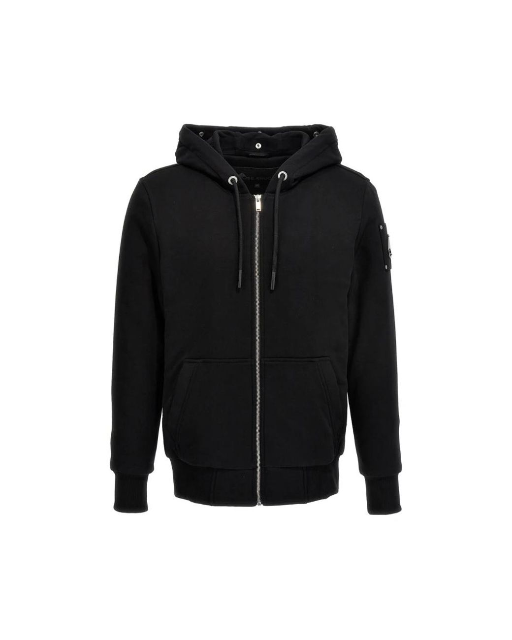 Moose Knuckles Black Zip-Throughs for men