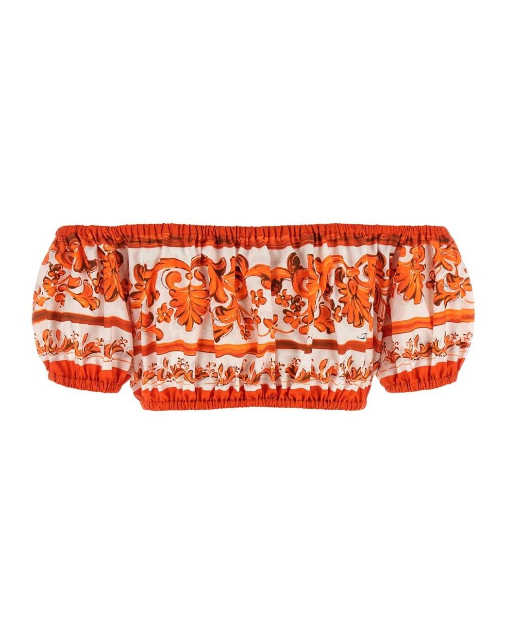 Dolce & Gabbana Orange Blouses