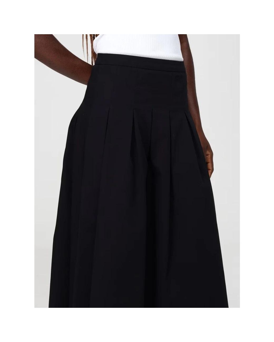 Maxi Skirts PT01 de color Black