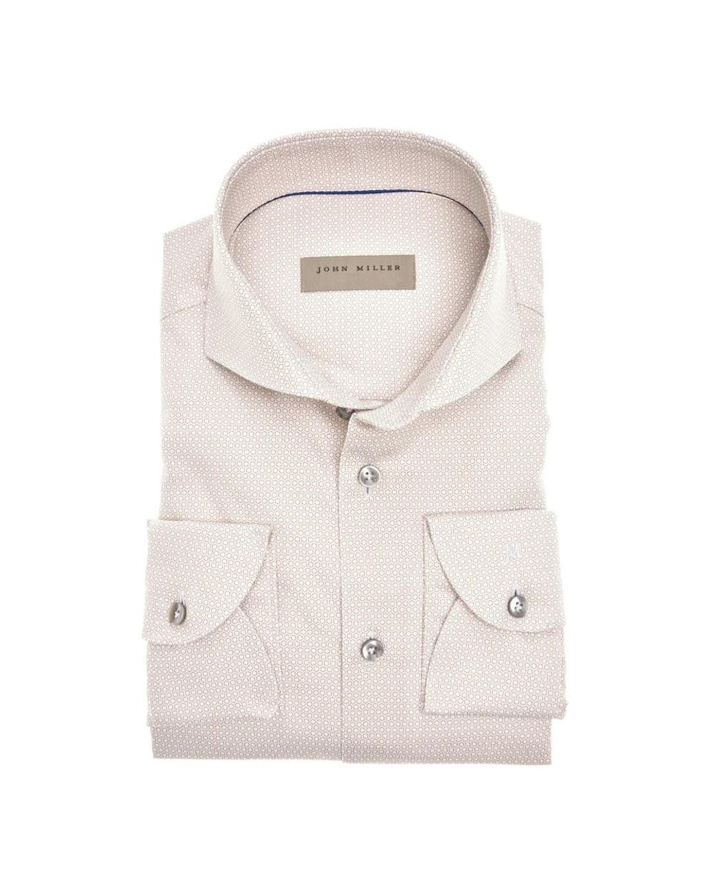 John Miller Natural Casual Shirts for men