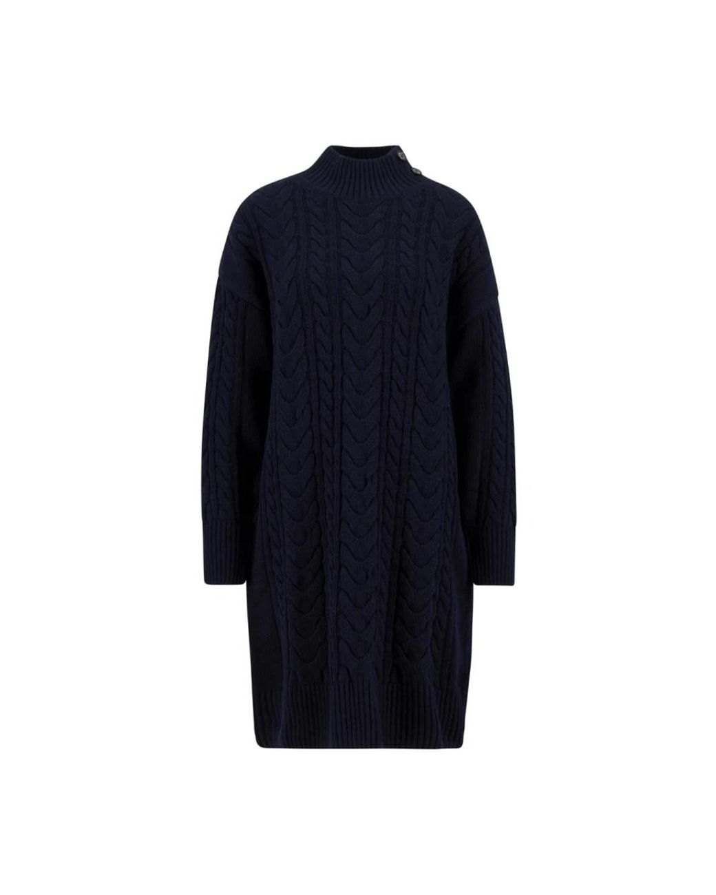 Barbour Blue Knitted Dresses