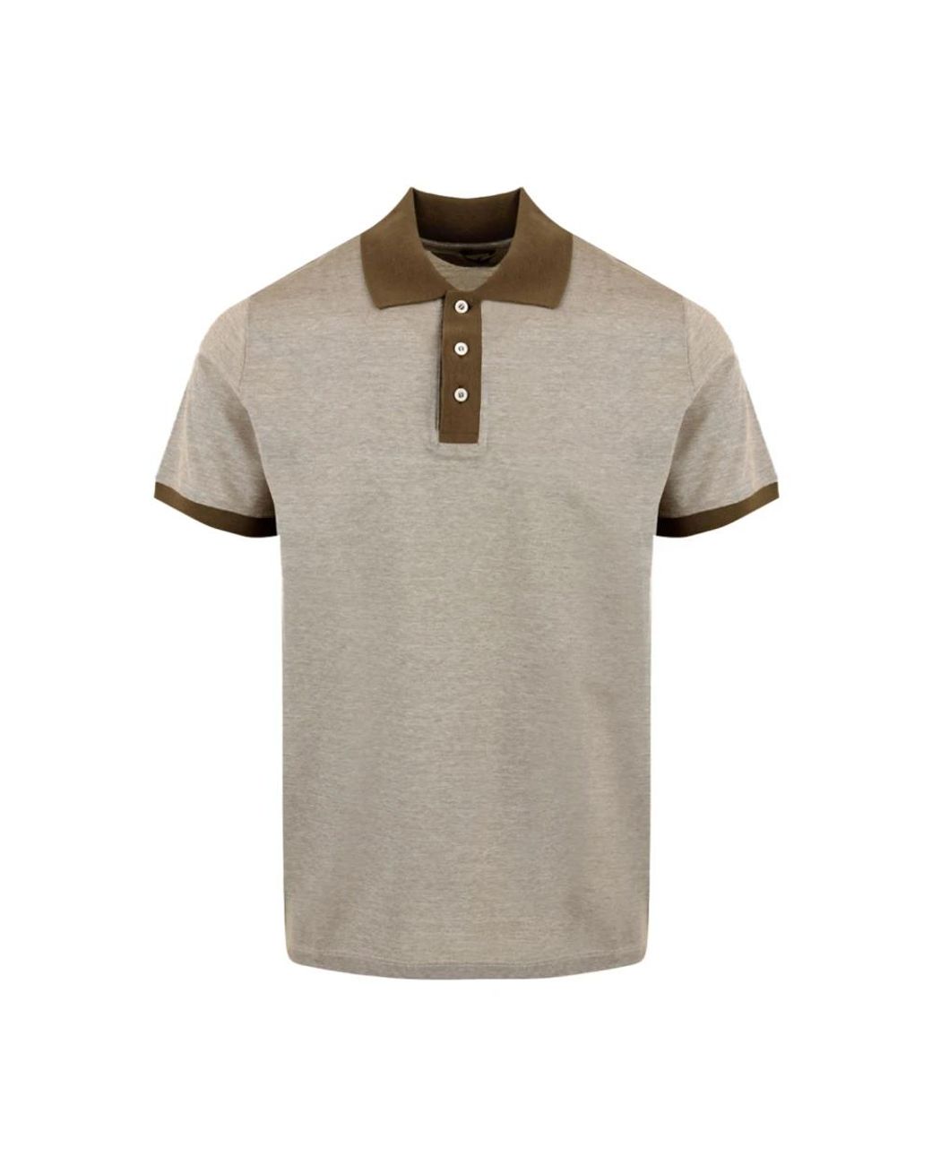 Moorer Natural Polo Shirts for men