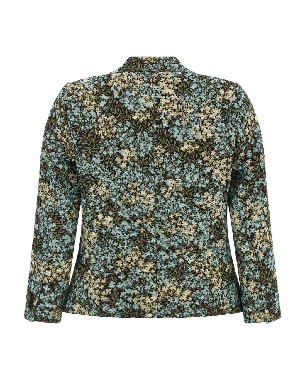 Dries Van Noten Green Blazers