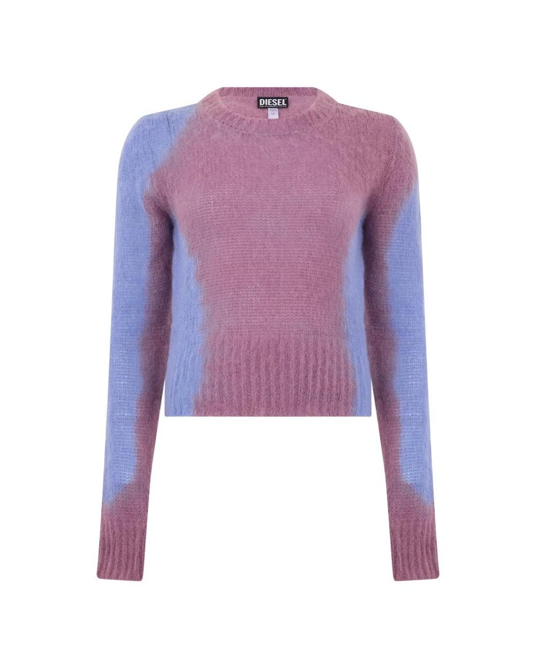 DIESEL Purple Round-Neck Knitwear