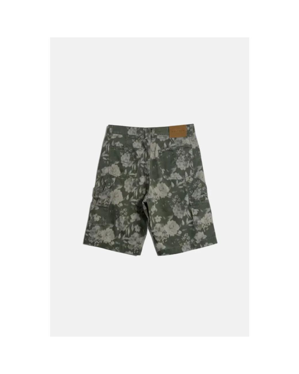 Halfboy Green Casual Shorts for men