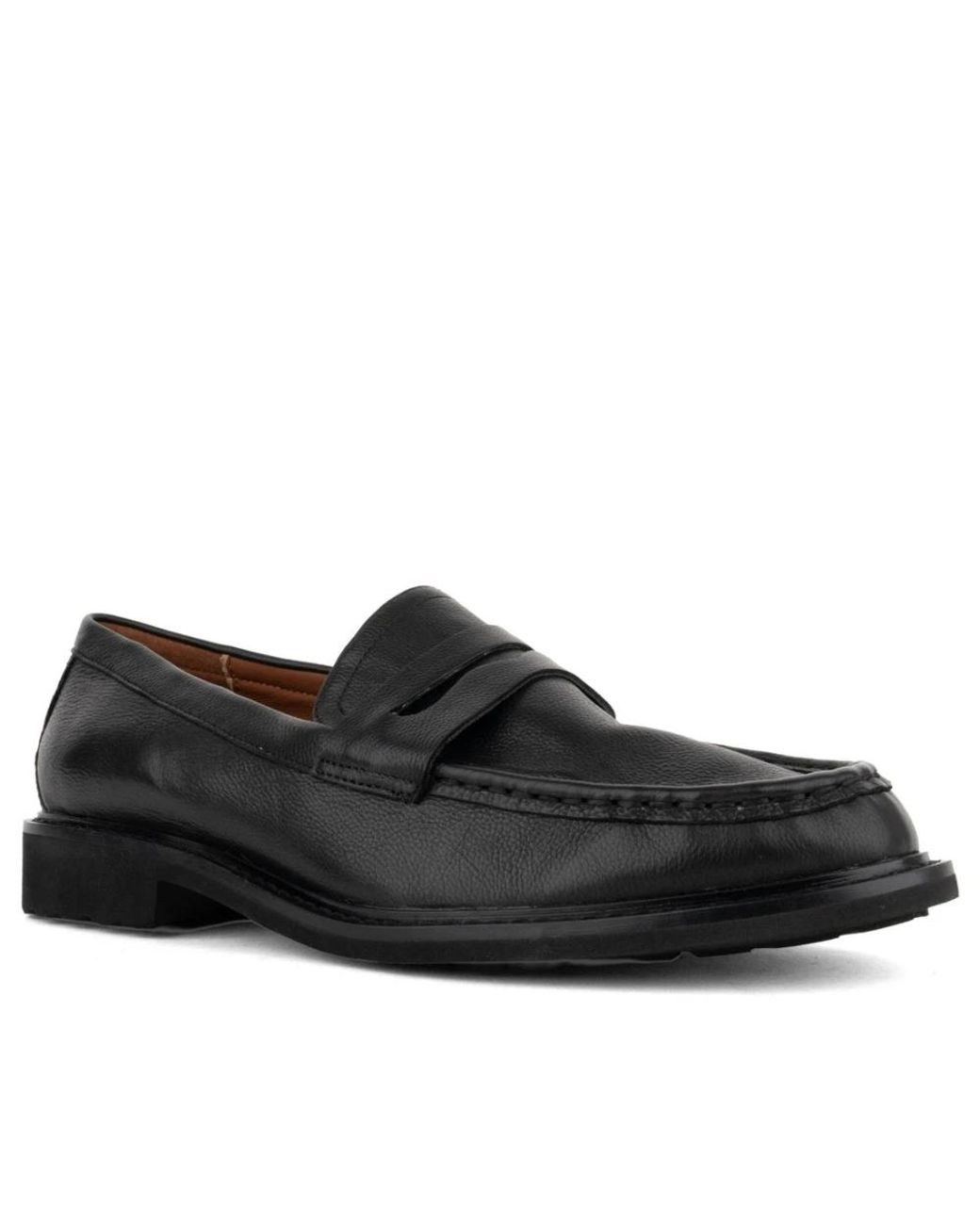 ADRIANNA FERETTI Black Loafers