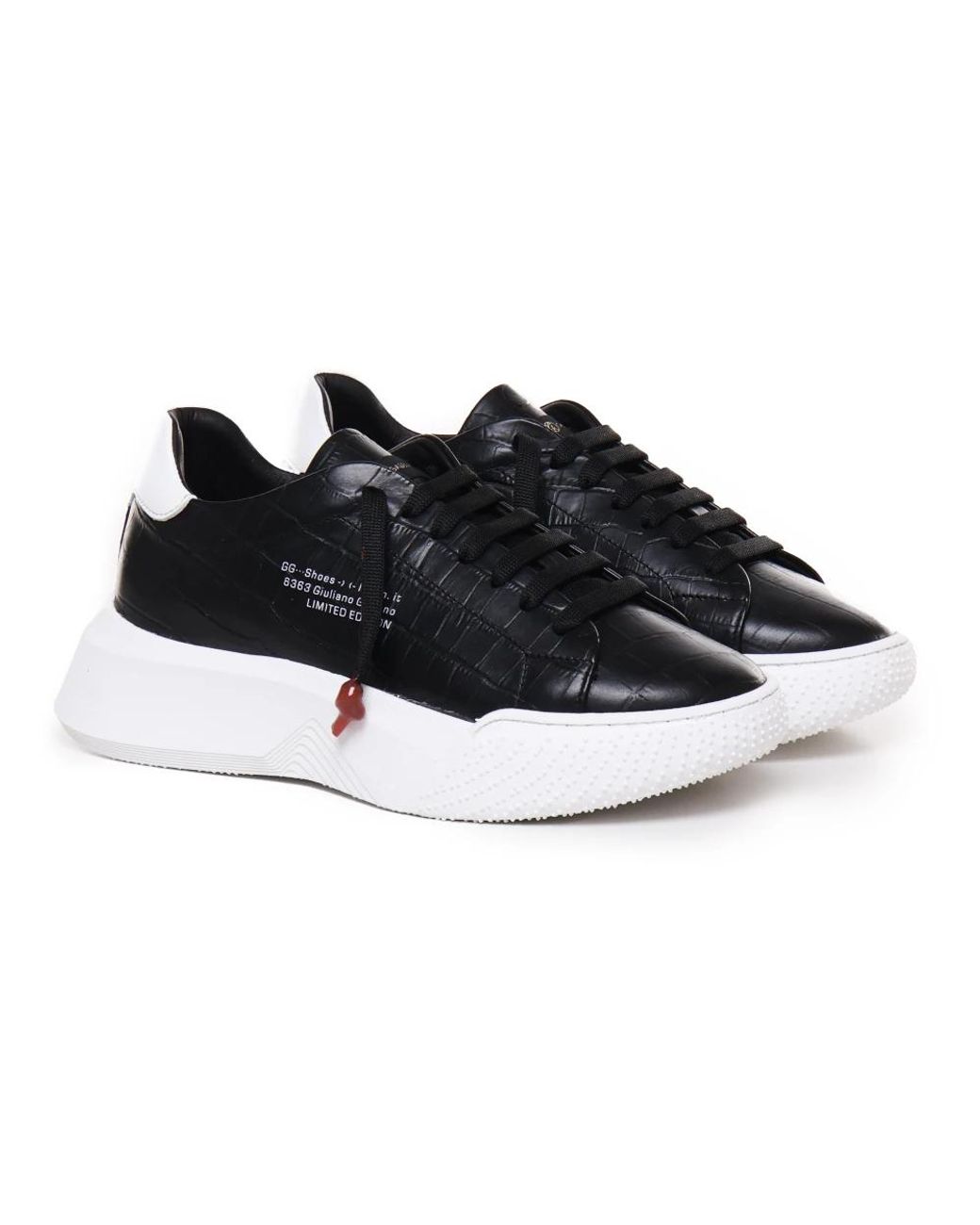 Giuliano Galiano Black Sneakers for men