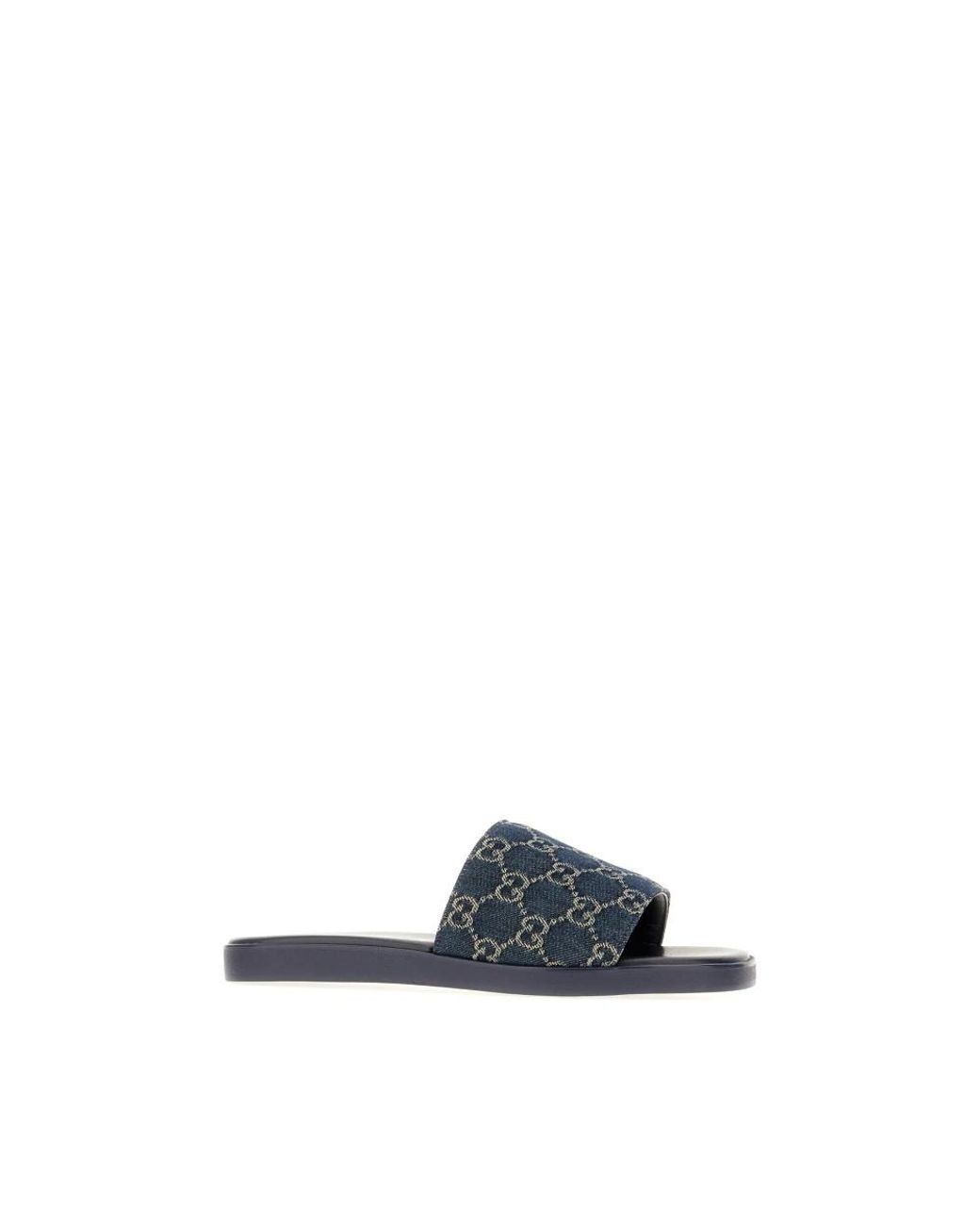 Gucci Blue Sliders for men