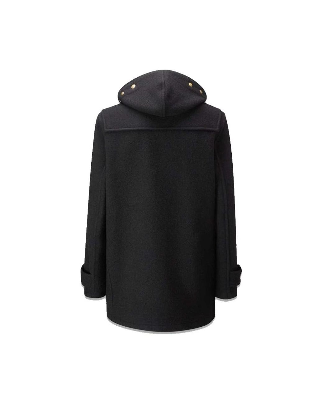 Gloverall Jassen ,Zwart ,Katoen Originele Mid Monty Duffle Jas in het Black voor heren