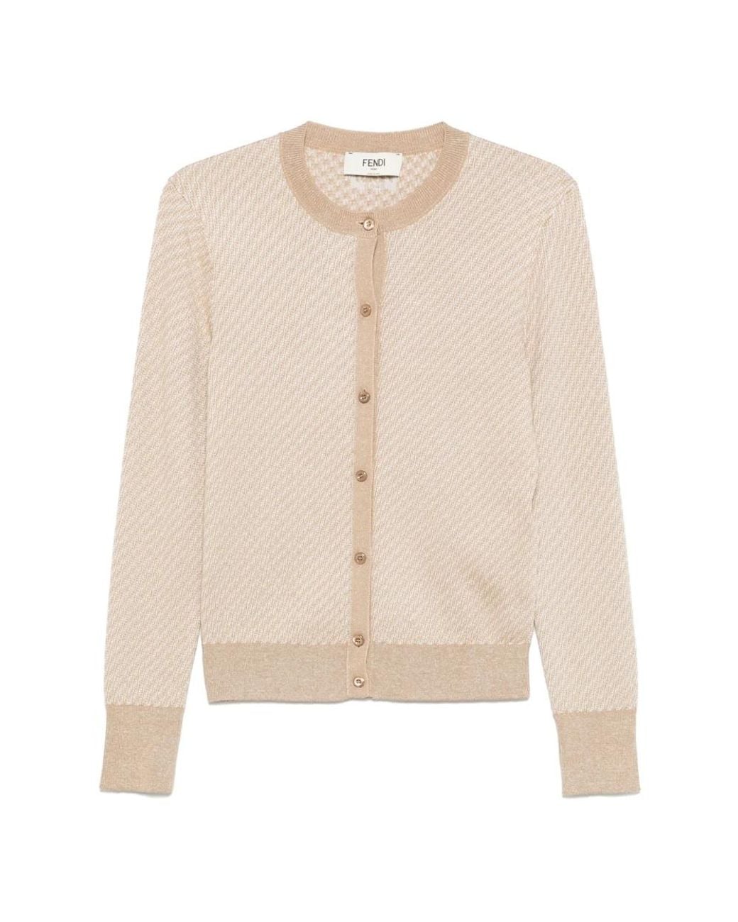 Fendi Natural Cardigans
