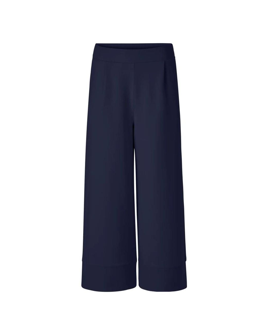 Rich & Royal Blue Cropped Trousers