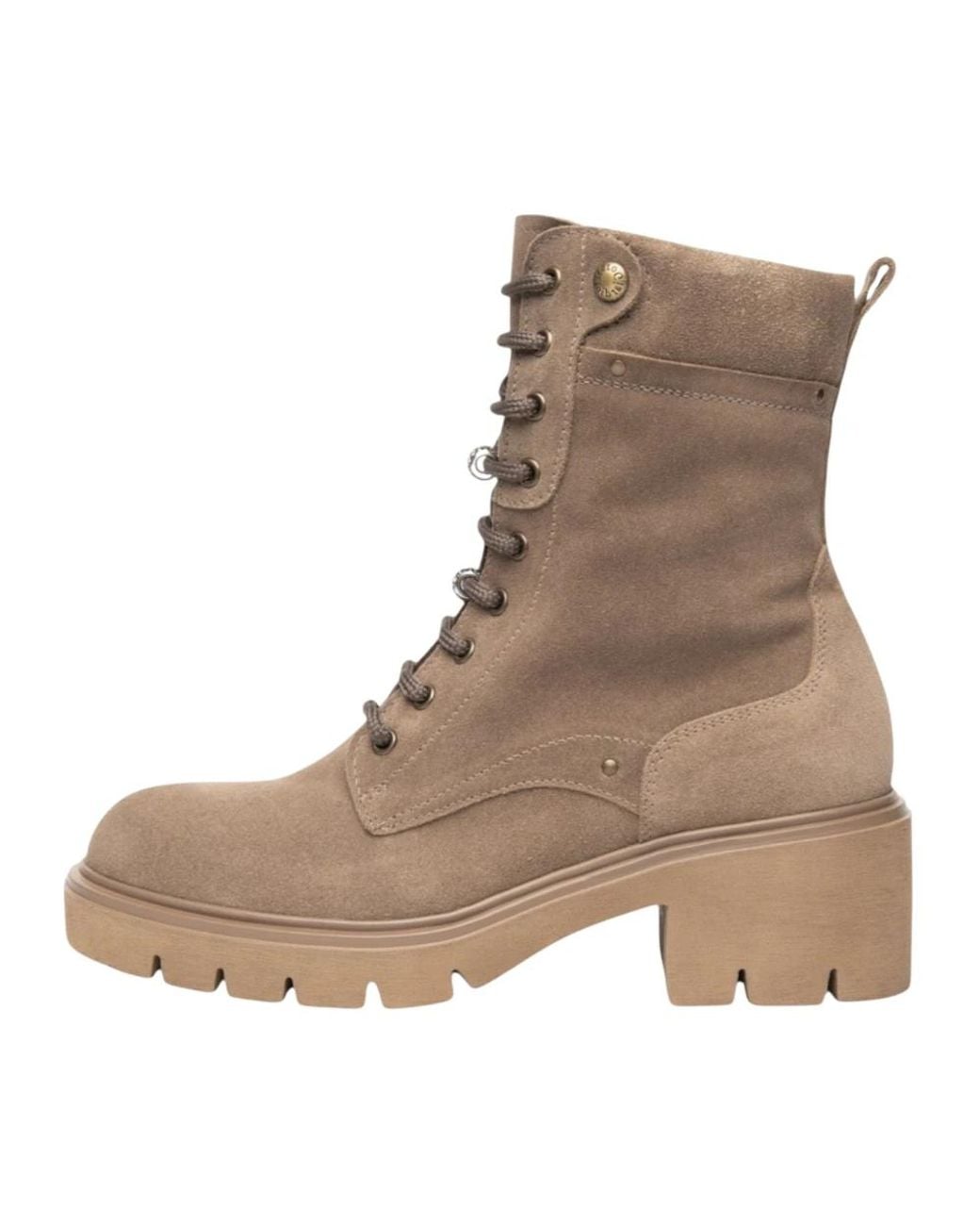 Nero Giardini Brown Lace-Up Boots