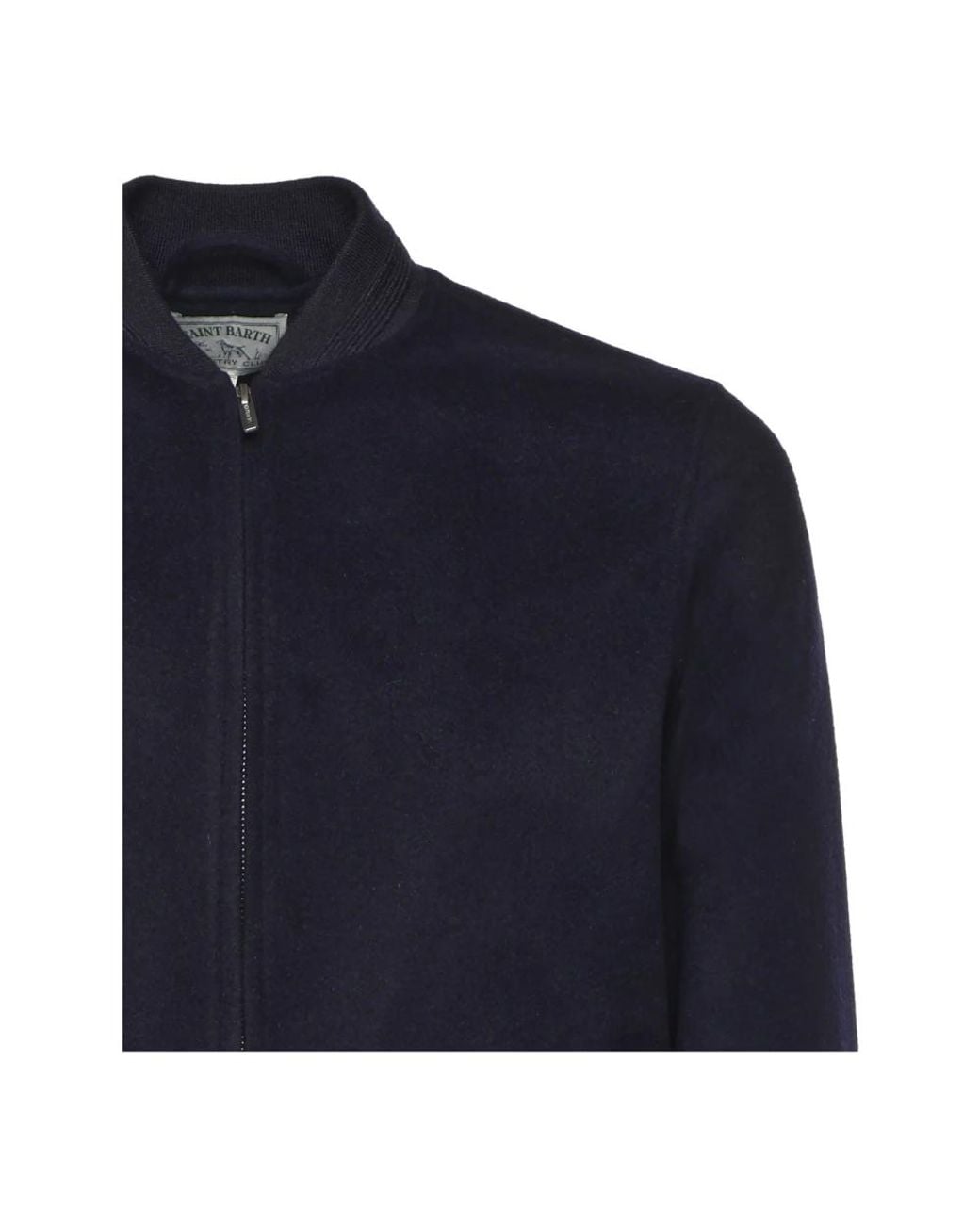 Mc2 Saint Barth Blue Bomber Jackets for men