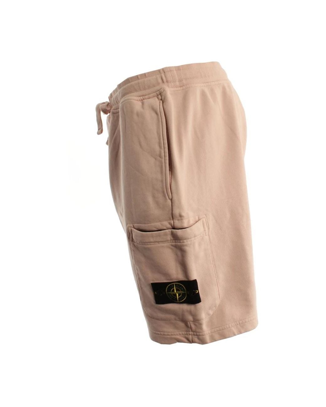 Stone Island Natural Casual Shorts for men