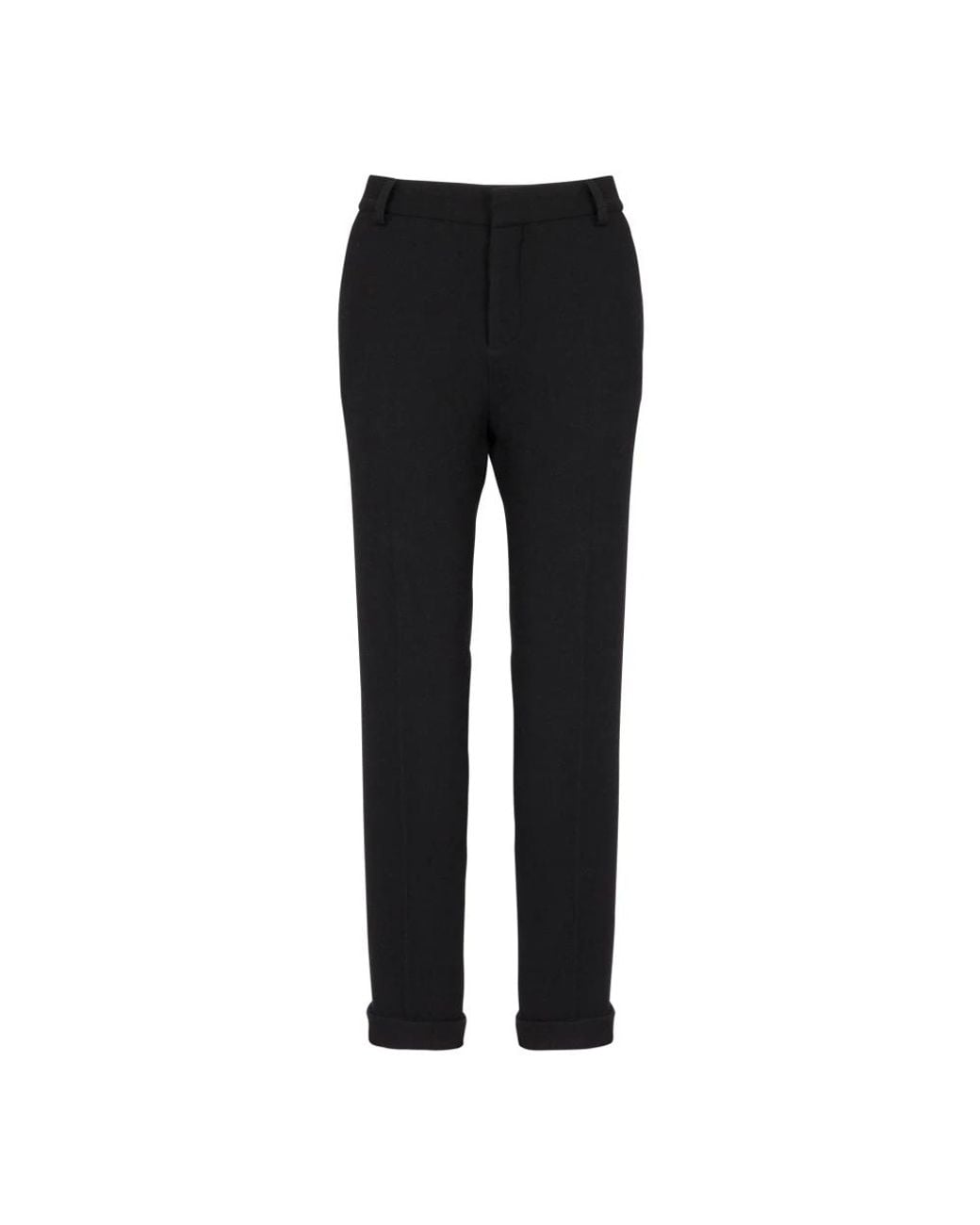 Balmain Black Tapered Trousers