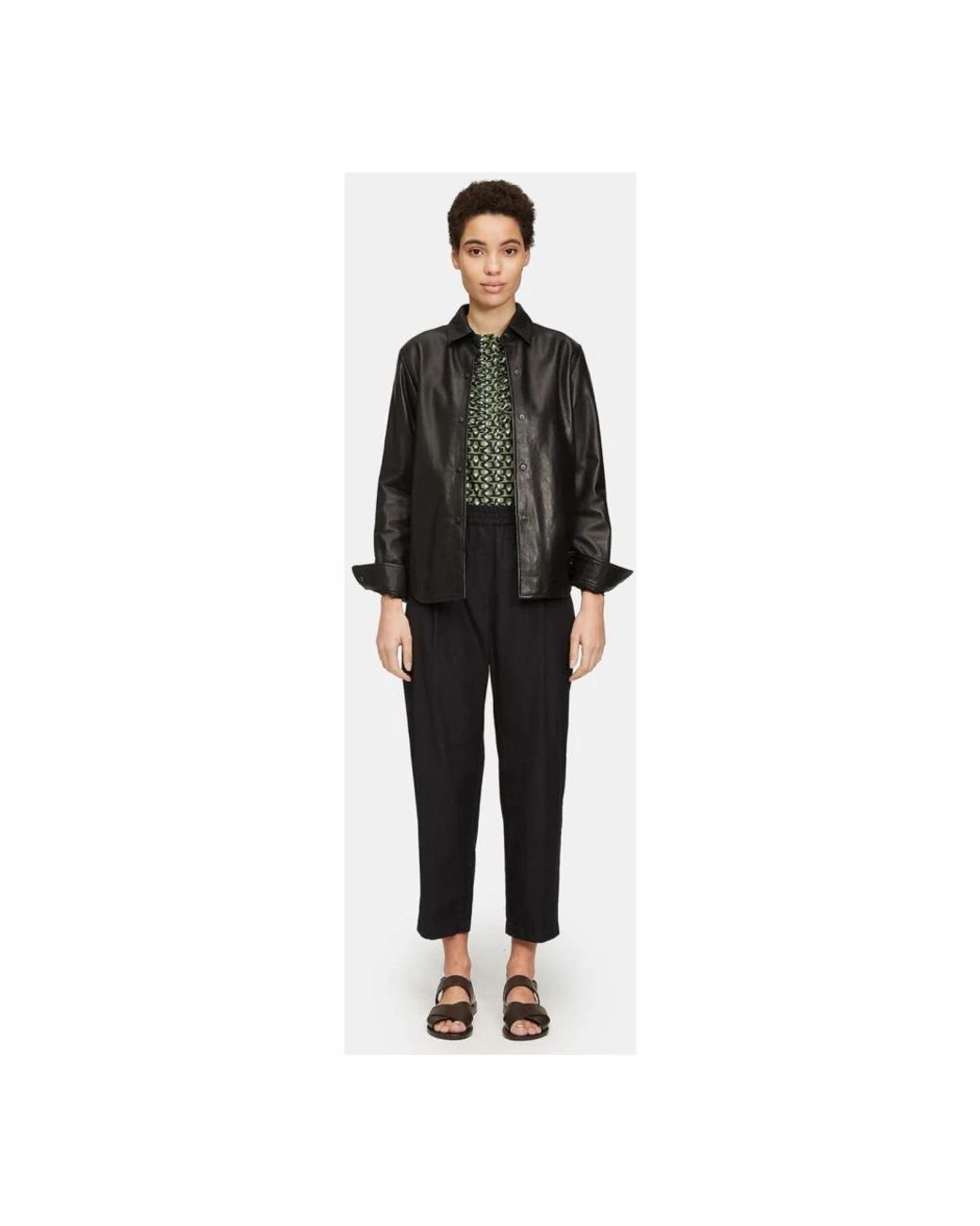 Aspesi Black Slim-Fit Trousers