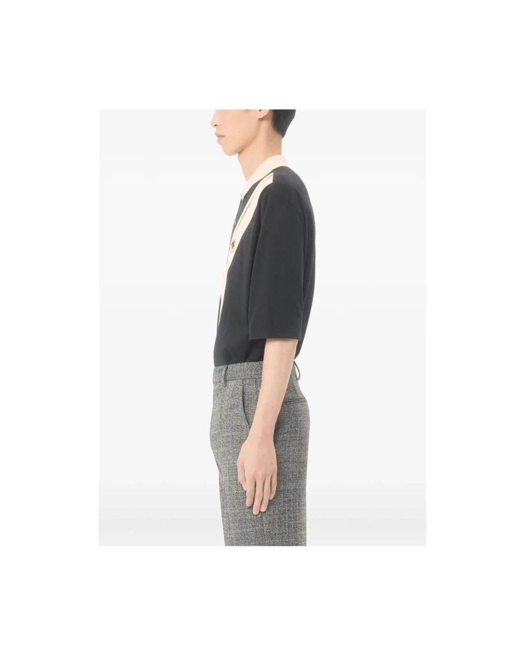 Valentino Black Polo Shirts for men