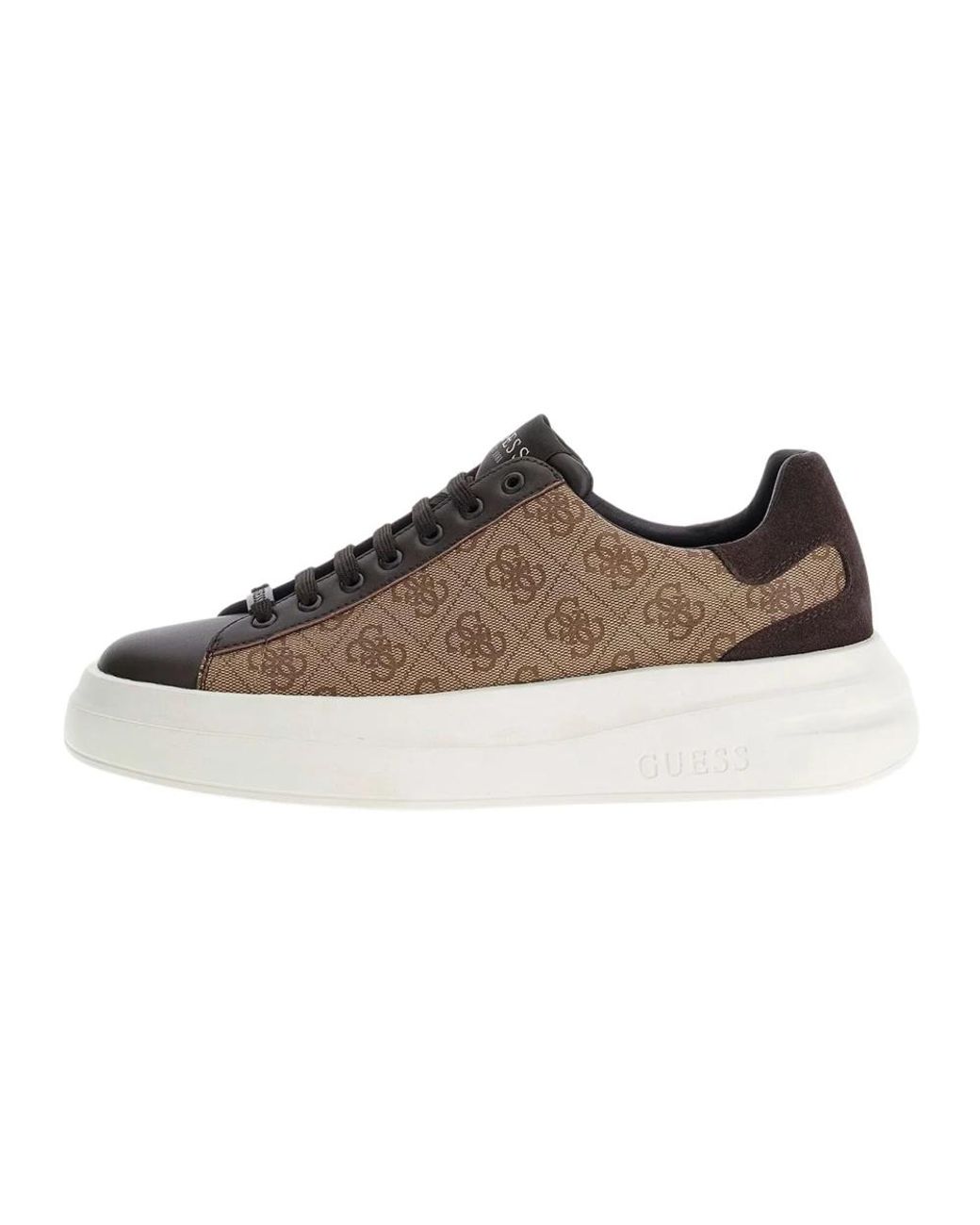 Guess Sneakers 4g logo suede inserts in Brown für Herren