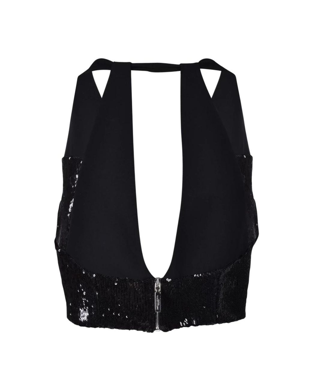 CoSTUME NATIONAL Black Sleeveless Tops