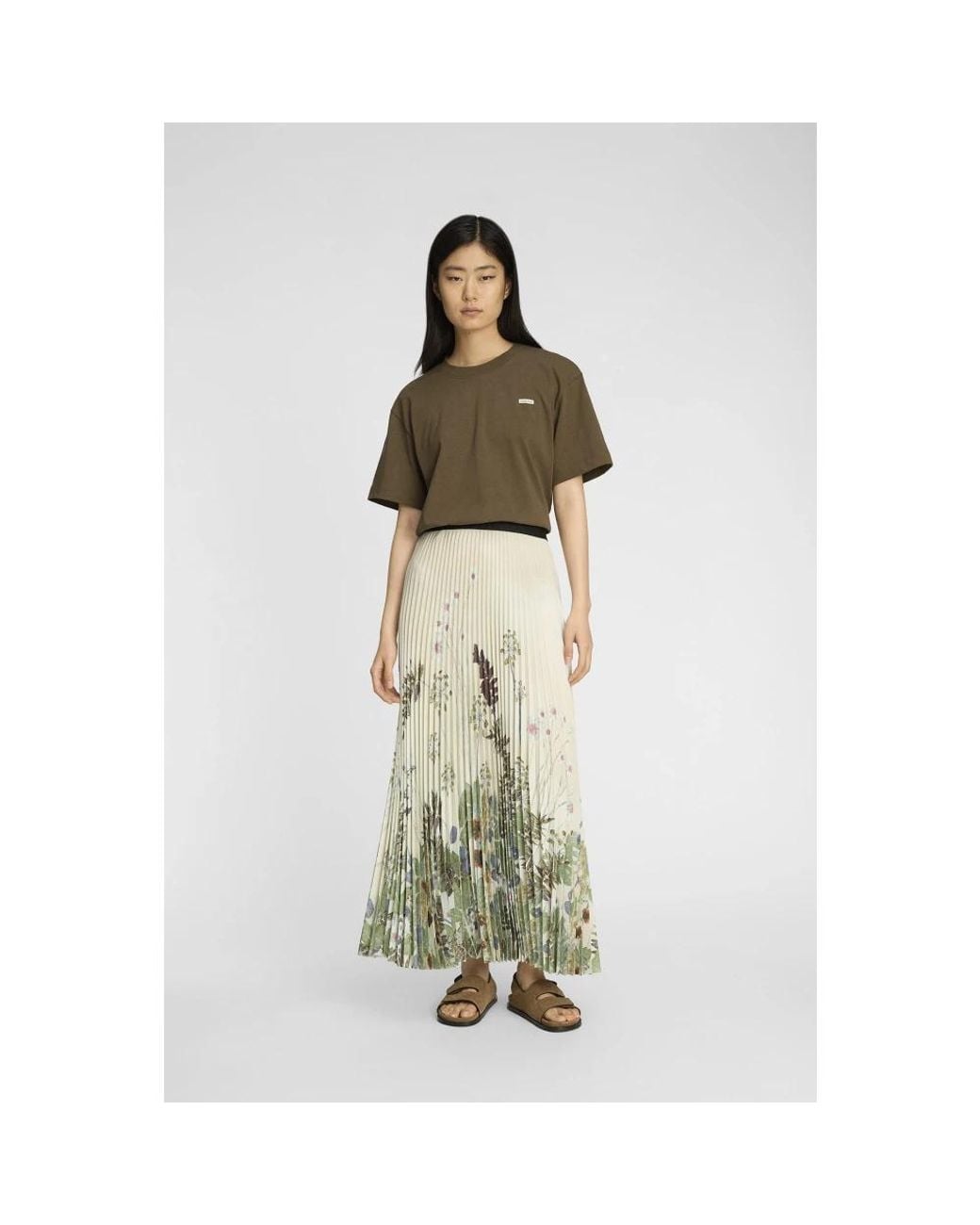 Munthe Green Maxi Skirts