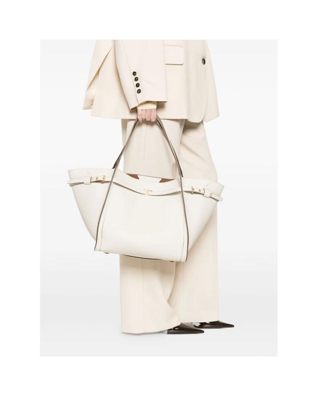 Tod's White Tote Bags