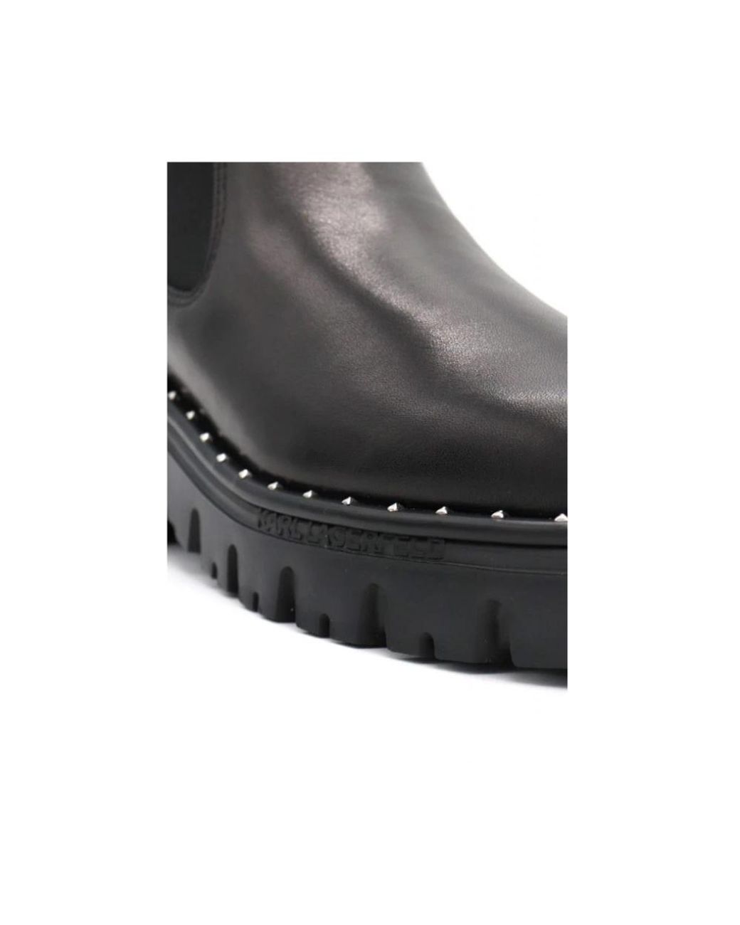 Karl Lagerfeld Black Chelsea Boots