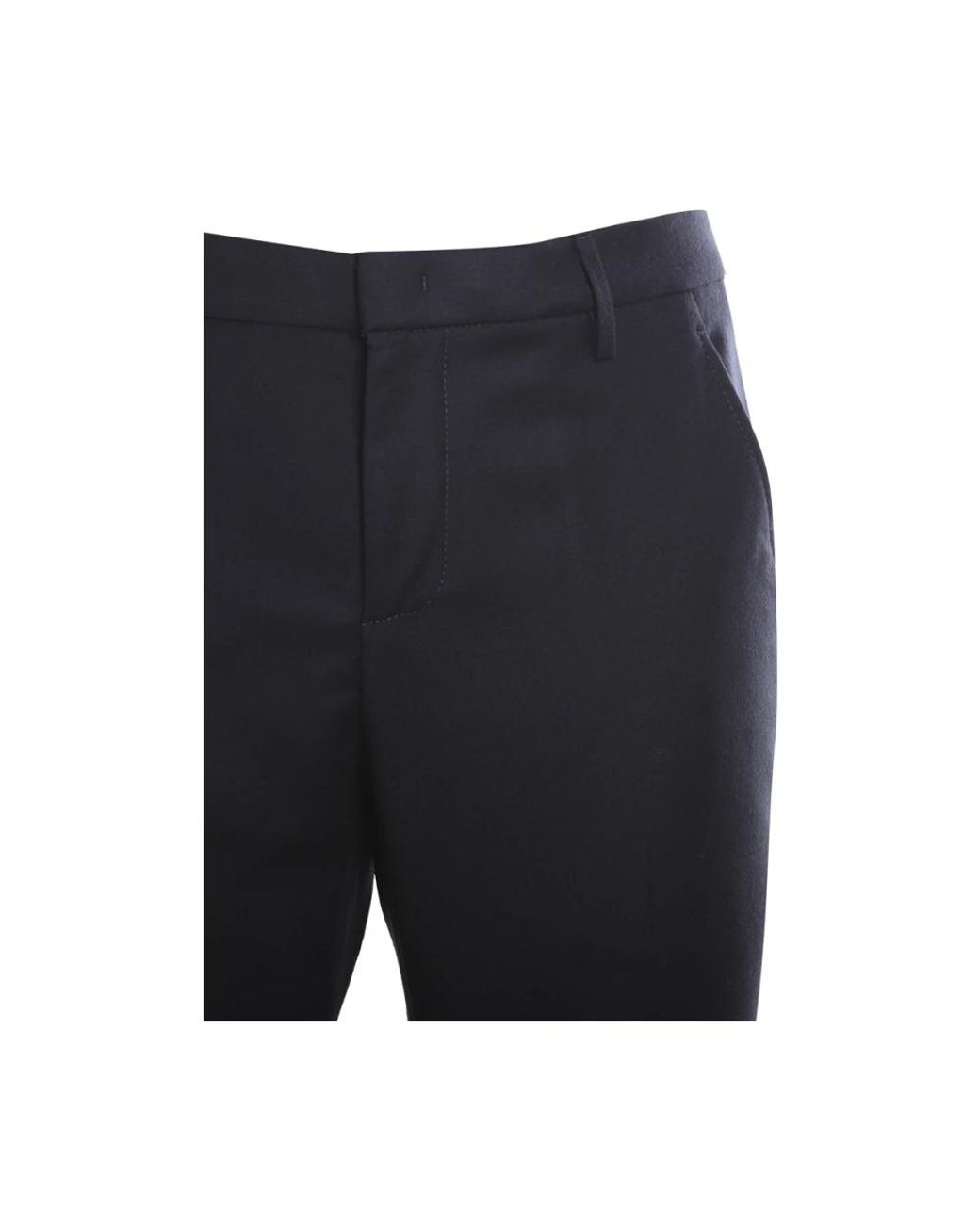 Dondup Blue Slim-Fit Trousers for men