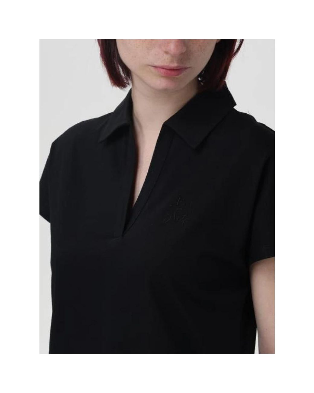 Fay Black Polo Shirts