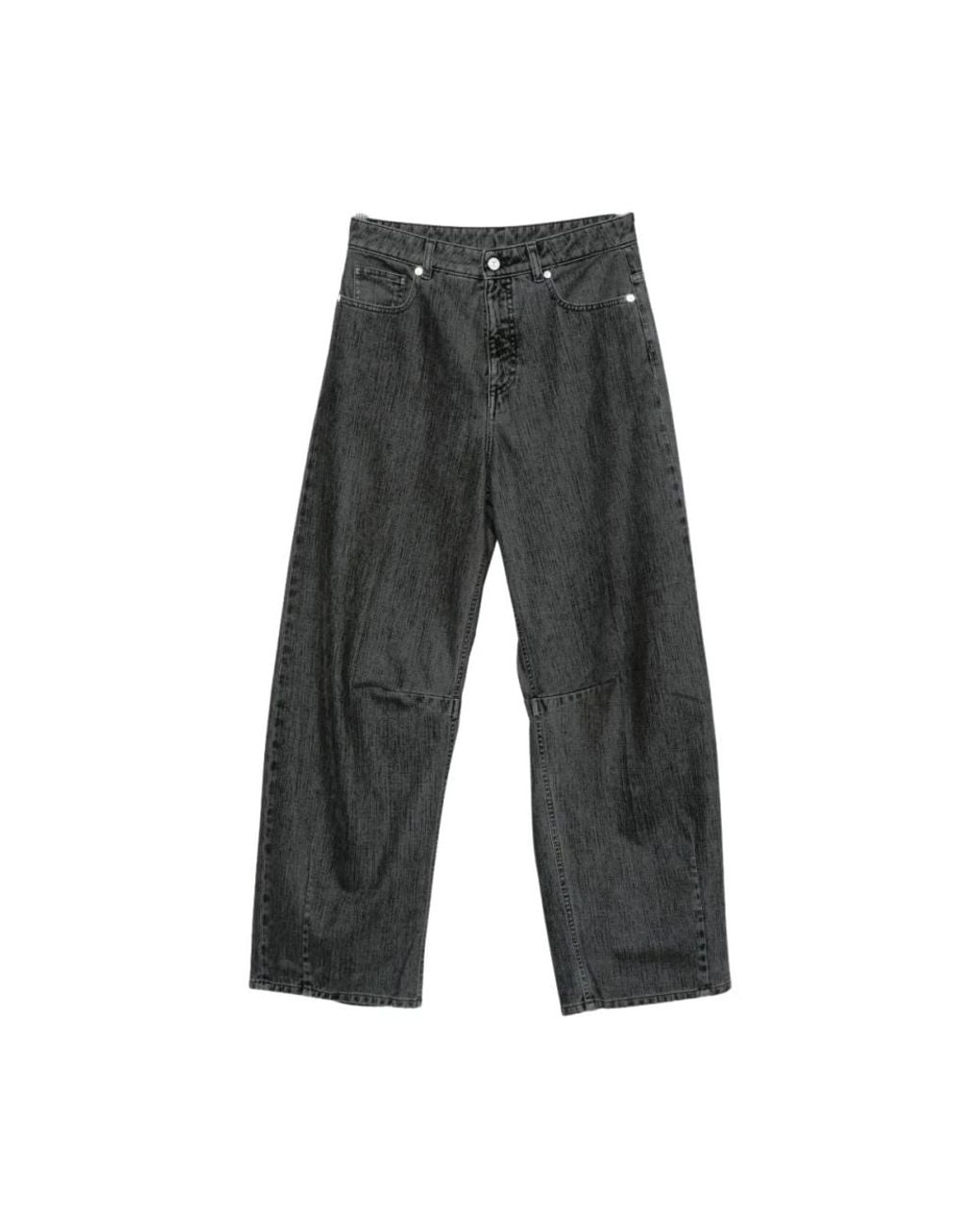 Nine:inthe:morning Gray Wide Jeans