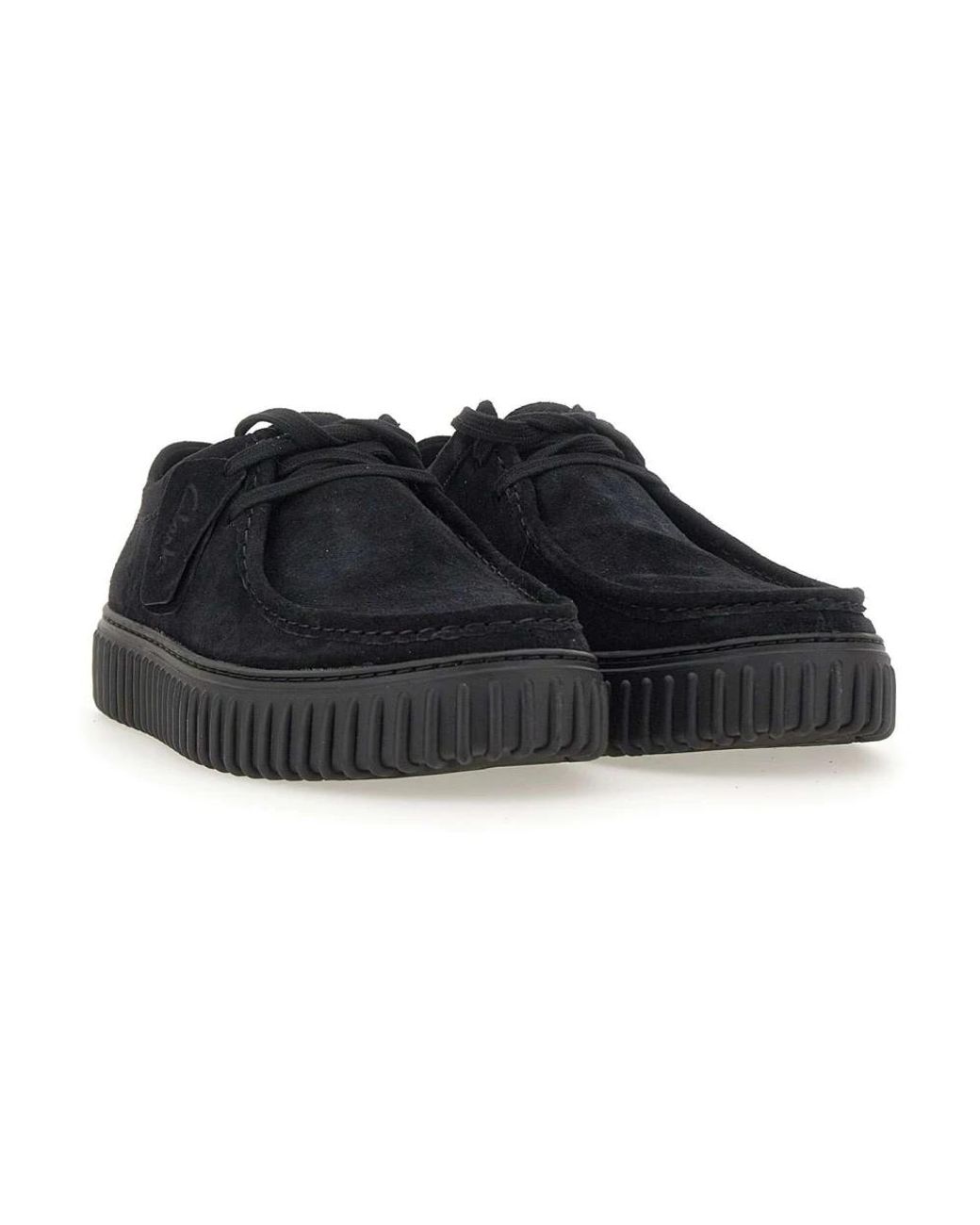 Clarks Black Laced Shoes for men