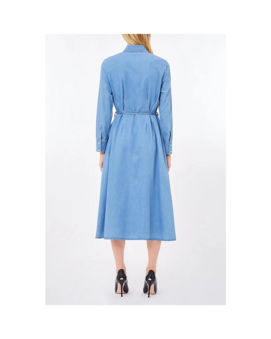 Liu Jo Blue Shirt Dresses