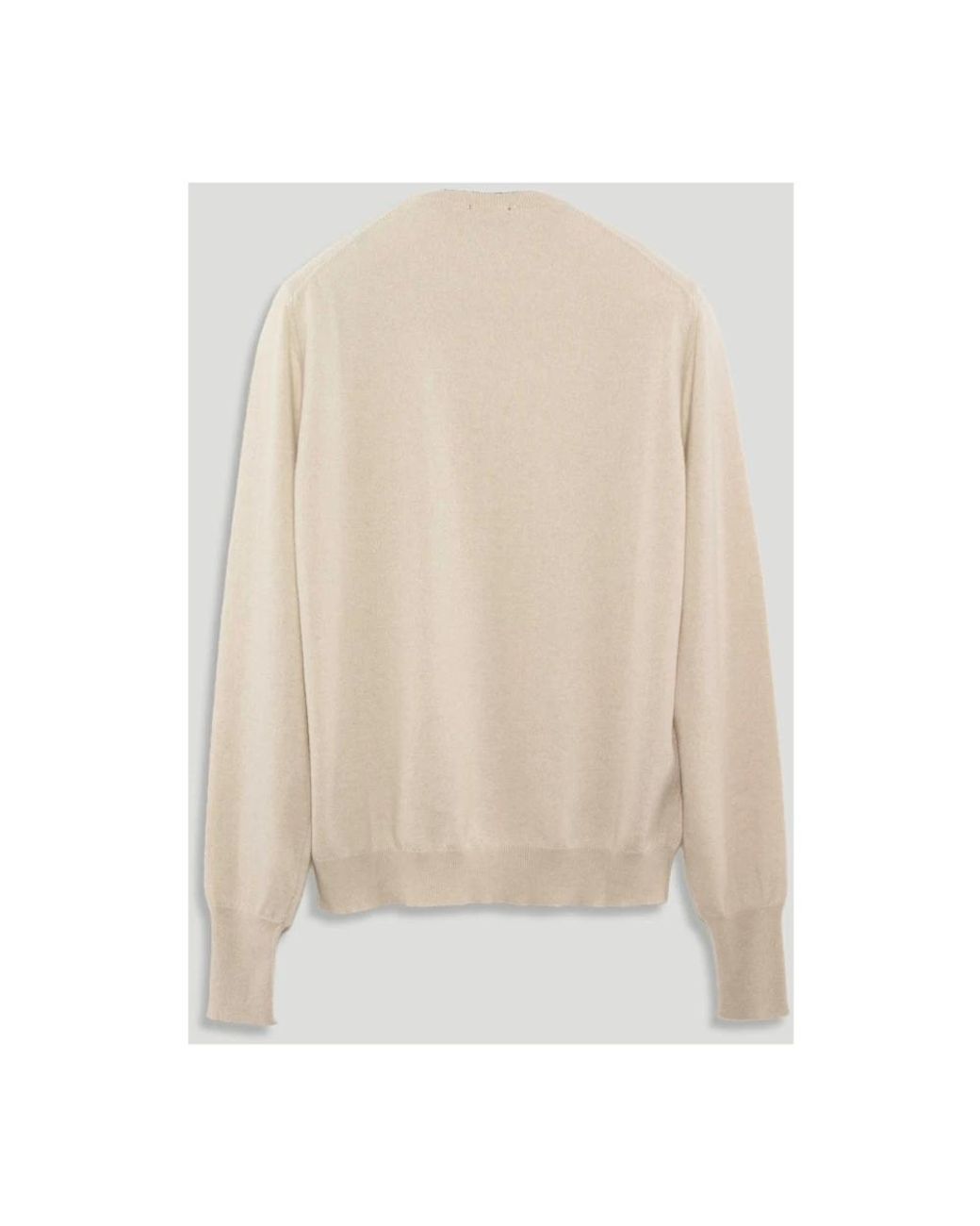 Drumohr White Round-Neck Knitwear for men