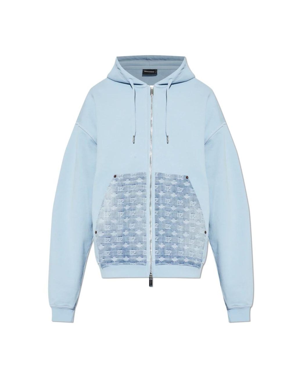 DSquared² Blue Zip-Throughs for men