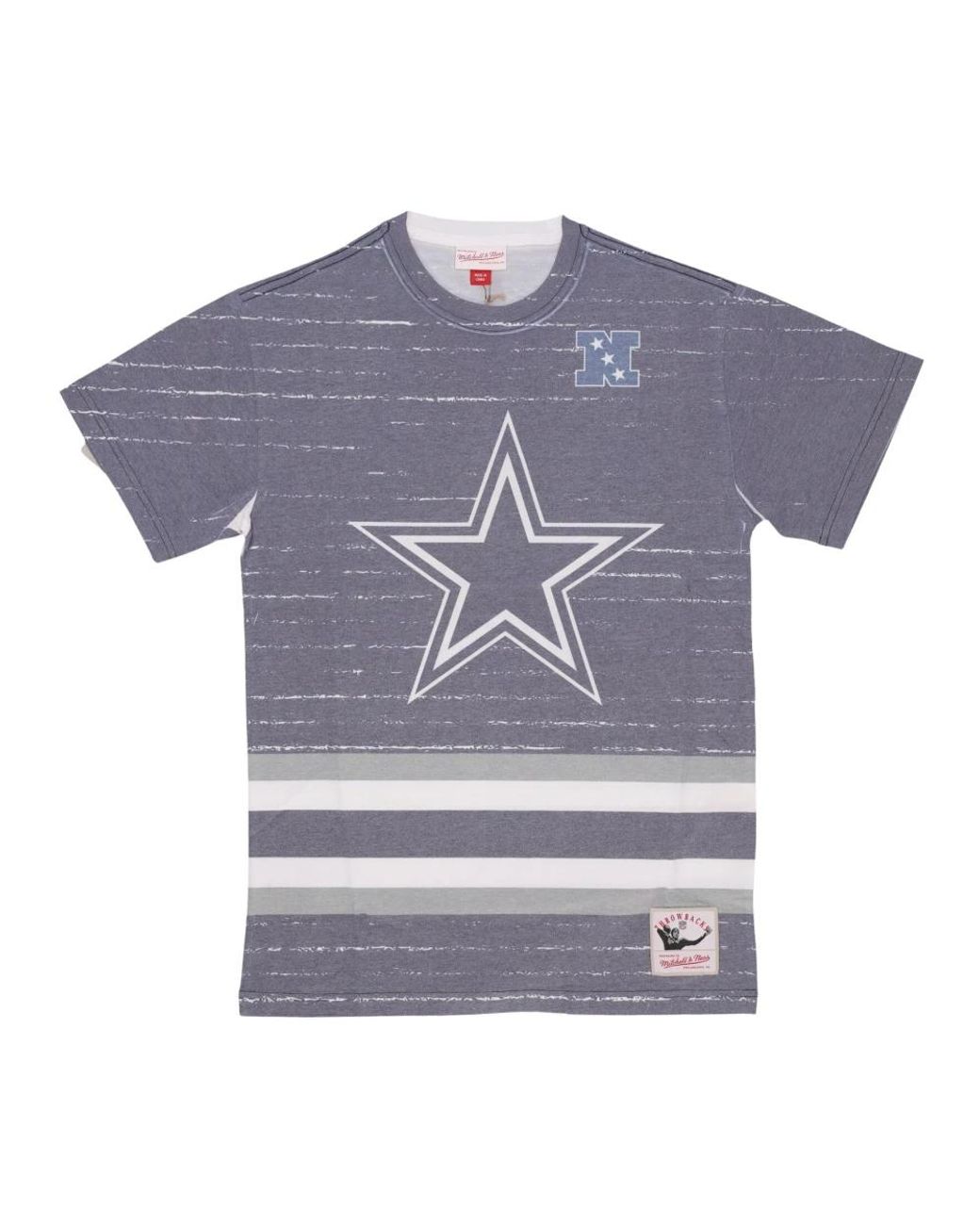 T-Shirts Mitchell & Ness de hombre de color Blue