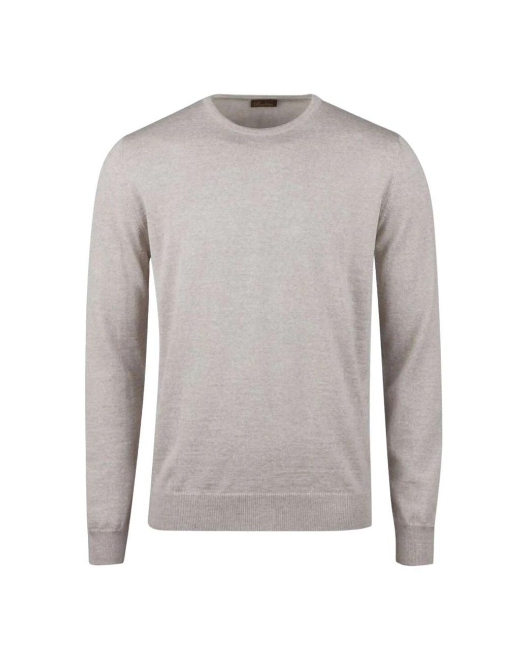 Stenstroms Gray Round-Neck Knitwear for men