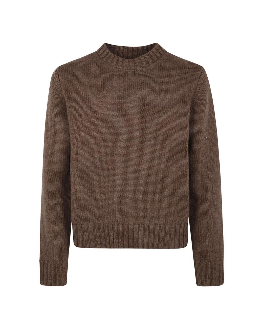 Studio Nicholson Brown Round-Neck Knitwear for men